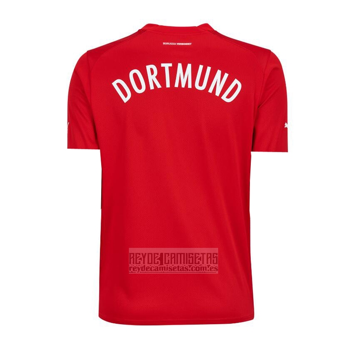 Camiseta De Futbol Borussia Dortmund Portero 2022-2023 Rojo